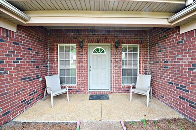 Covered front porch