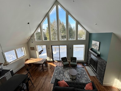 From the loft sitting area