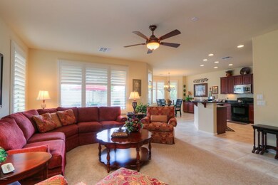 Great room to kitchen