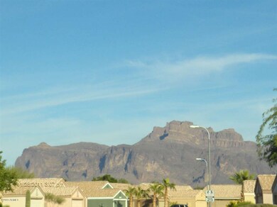 VIEW OF SUPERSTITION MOUNTAINS