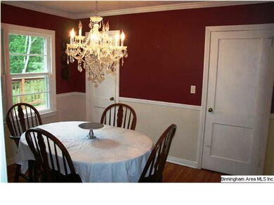 3rd bedroom being used as dining room