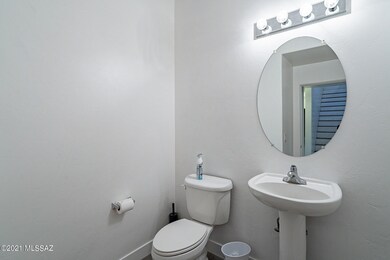 Downstairs half bath