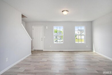The great room is very spacious with an abundance 