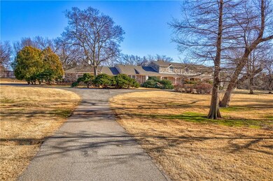 Drive entrance from the north side of property. En
