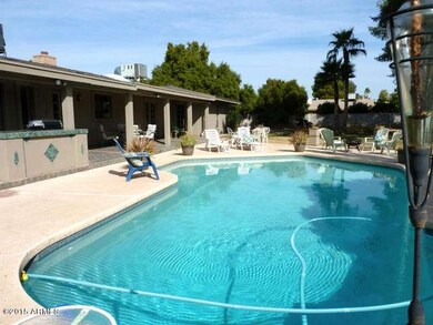Sparkling pool & patios