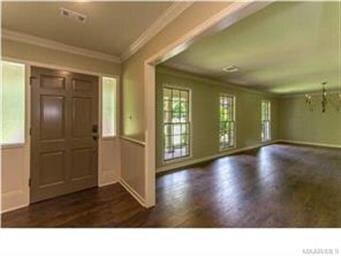 Foyer, Living Room, Dining Room