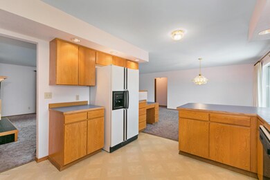 Kitchen to Dining Space