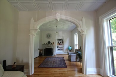 Gorgeous detailed woodwork throughout