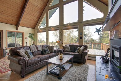 Living Room w/Wall of Windows