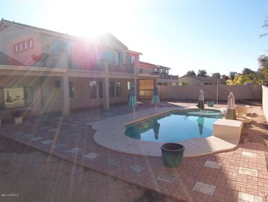 Pool & back patio