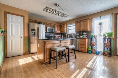 Note the pantry (the white door)