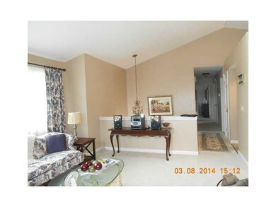 Living Room. cathedral ceilings in both living roo