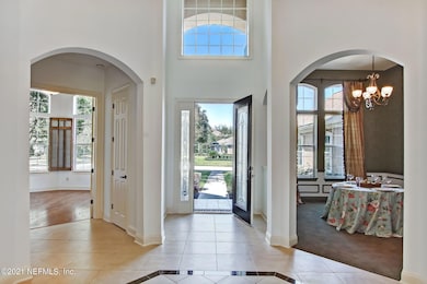 Entry Foyer to Dining Room and Office