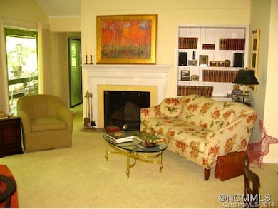 Living Room with Fireplace