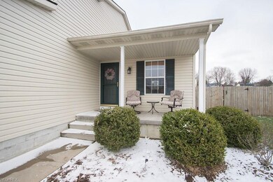 Cozy front porch.