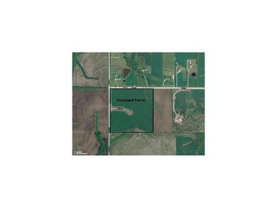 Overhead of Graceland Farms before any lots were s