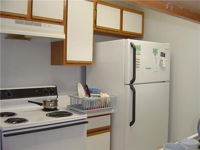 Kitchen Efficient bright white kitchen includes st