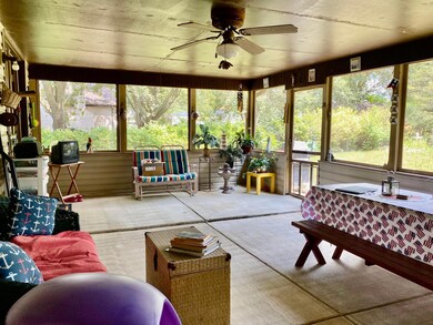 Screened patio