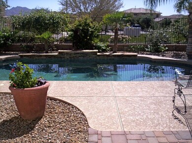 View to south from patio