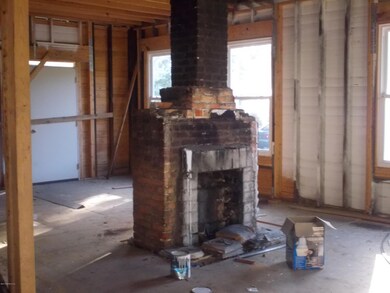 Downstairs Fireplace