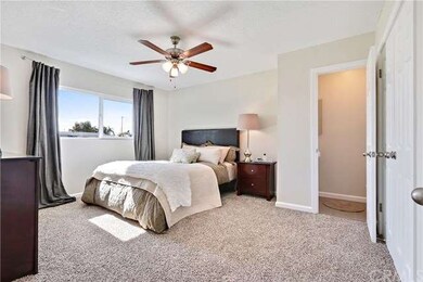 Master bedroom with 1/2 bathroom