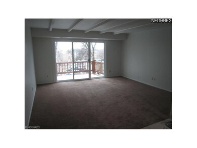 Living Room with deck