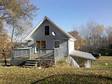 Exterior Back with Deck