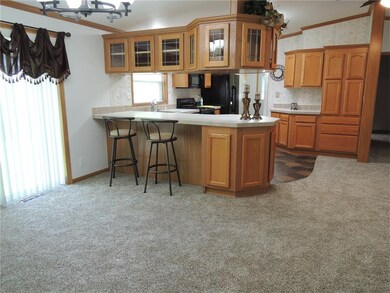 KITCHEN, BREAKFAST BAR, FUTURE DECK DOOR