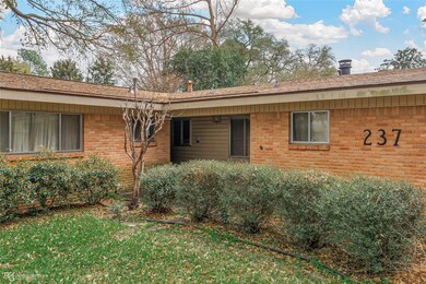 View of front of home with brick siding