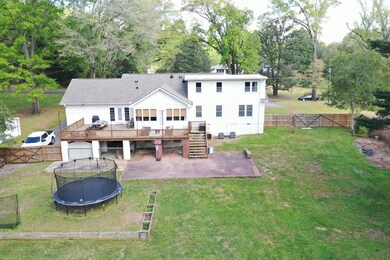 Back of home and back yard