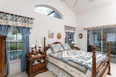 The Master bedroom also enjoys direct access to th