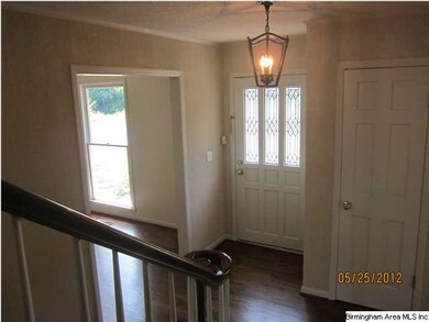 View of Entrance Hall showing cased opening to liv