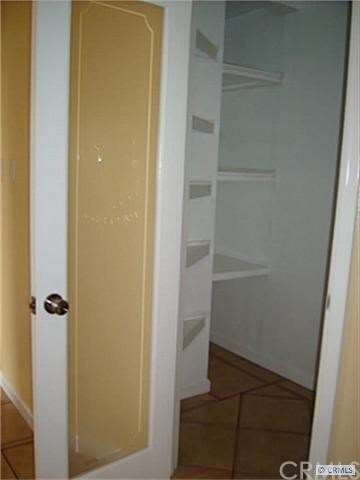 Walk-in pantry.