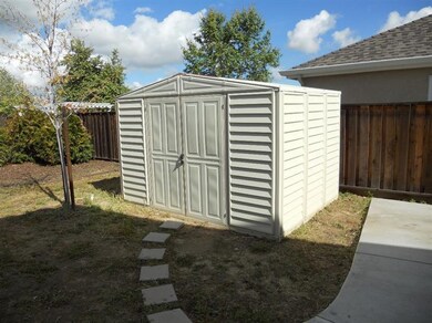 Back yard storage shed