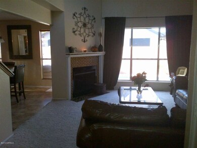 Living Room & Fireplace