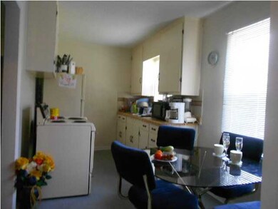 View to laundry room separate from kitchen