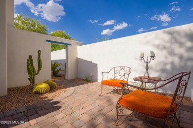 Front patio area