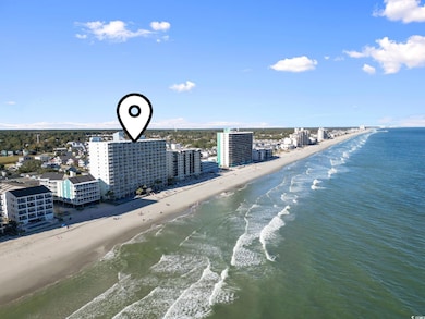 Drone / aerial view featuring a water view, a view