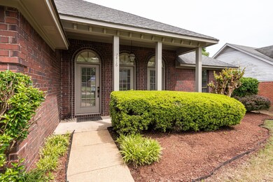 welcoming entrance and covered porch