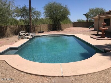 Back yard and Pool