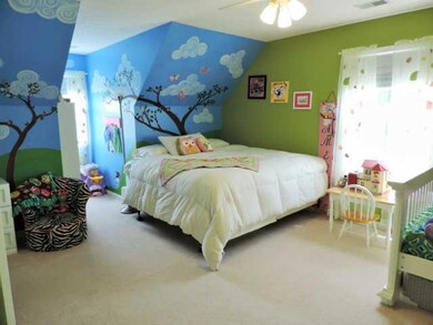 large upstairs bedroom