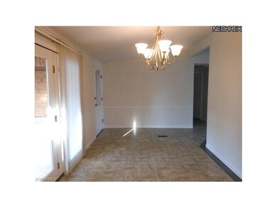 view of extra room from kitchen