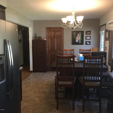 Kitchen into dining