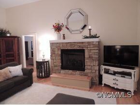 Stone Fireplace