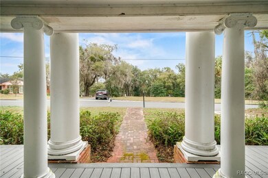 Looking out from front door