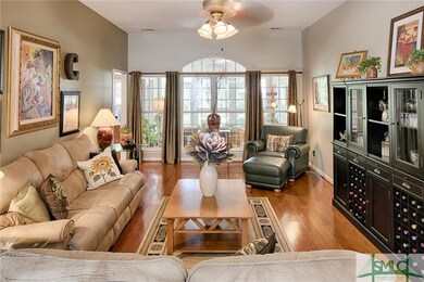 This large formal living area offers plenty of roo