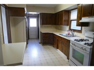 The eat-in kitchen has tons of counter space and c