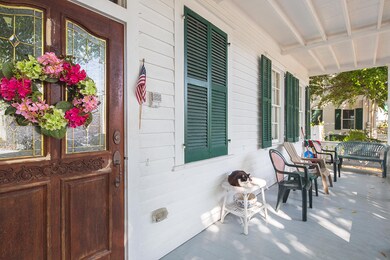 Front Porch with cat