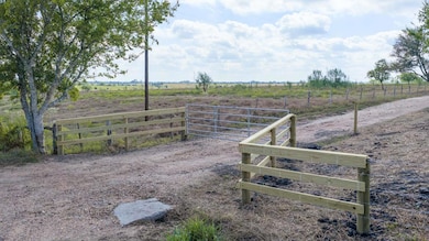 View of yard featuring a view of countryside