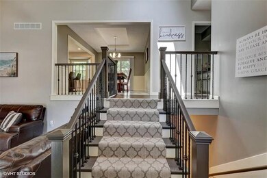 Designer carpet and stained end caps!